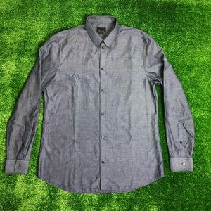 H&M Blue Button Down Dress Shirt